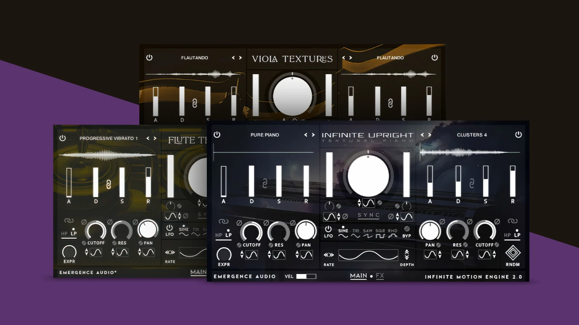Emergence Audio Infinite Motion Engine library collection
